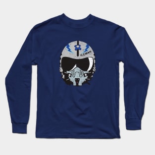 Iceman - vintage helmet Long Sleeve T-Shirt